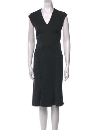 Zac Posen Silk Midi Length Dress