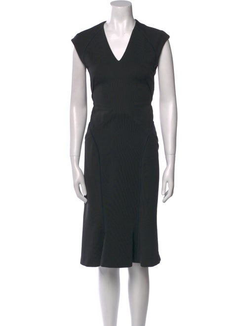 Zac Posen Silk Midi Length Dress