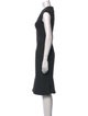 Zac Posen Silk Midi Length Dress
