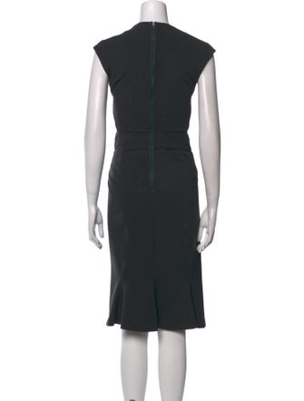Zac Posen Silk Midi Length Dress