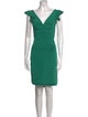 Zac Posen V-Neck Knee-Length Dress