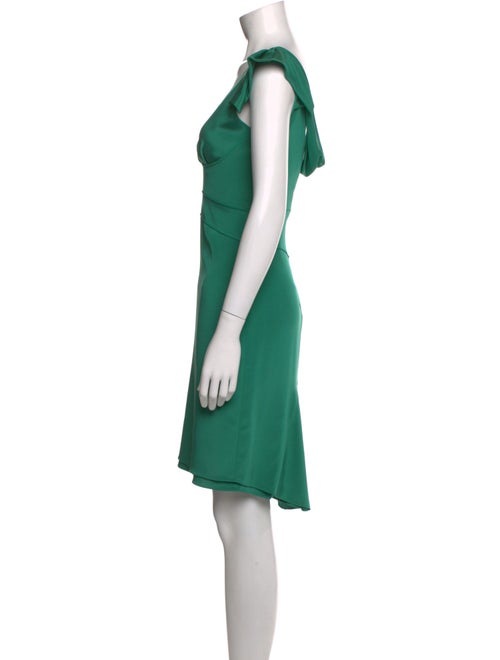 Zac Posen V-Neck Knee-Length Dress