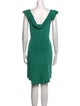 Zac Posen V-Neck Knee-Length Dress