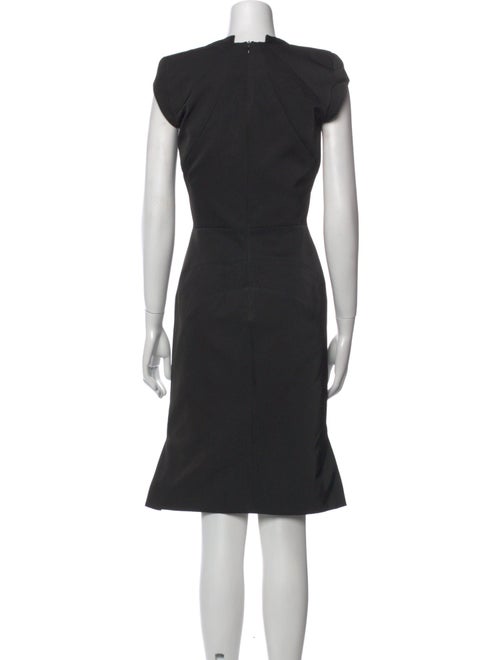 Zac Posen V-Neck Knee-Length Dress