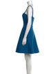 Zac Posen Square Neckline Knee-Length Dress