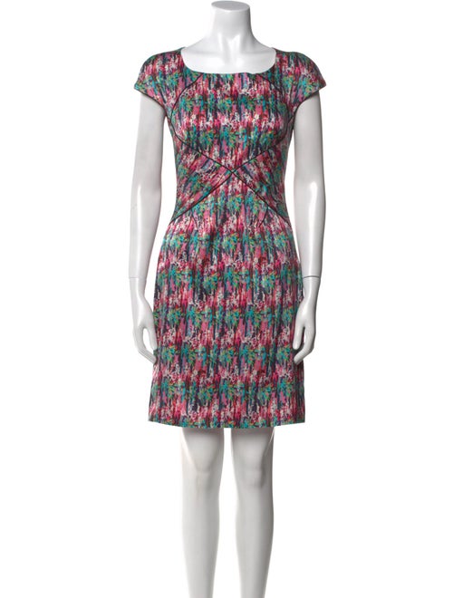 Zac Posen Printed Mini Dress