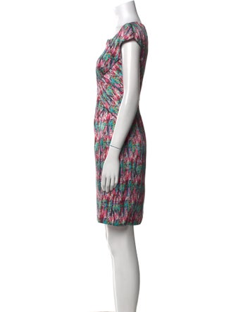 Zac Posen Printed Mini Dress