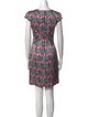 Zac Posen Printed Mini Dress