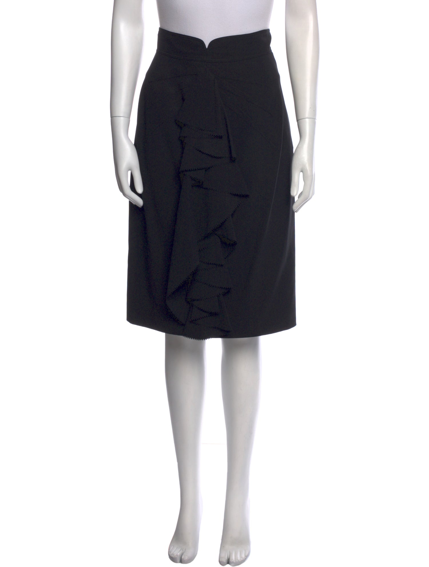 Zac Posen Silk Knee-Length Skirt