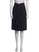 Zac Posen Silk Knee-Length Skirt