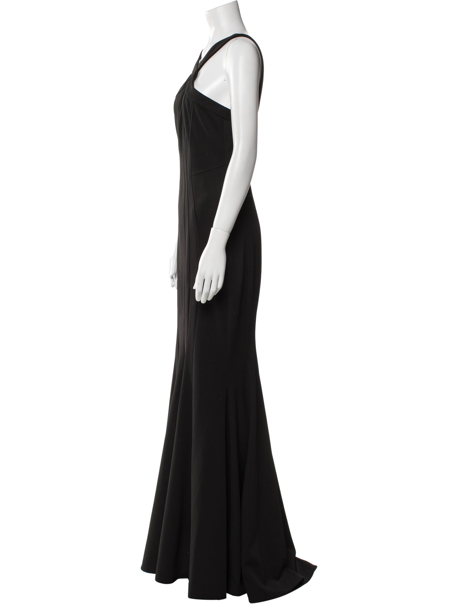 Zac Posen Halterneck Long Dress
