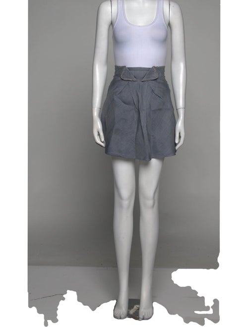 Zac Posen Silk Mini Skirt