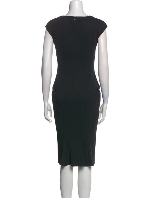 Zac Posen V-Neck Knee-Length Dress