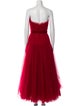 Zac Posen Strapless Long Dress