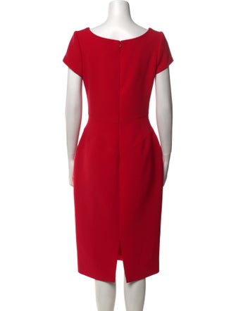 Zac Posen Scoop Neck Knee-Length Dress