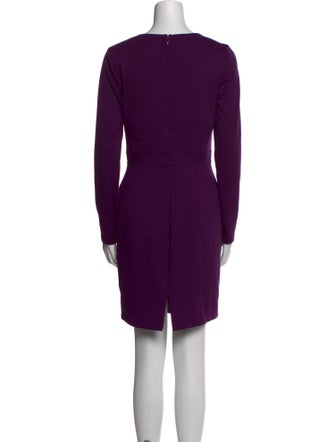 Zac Posen V-Neck Mini Dress