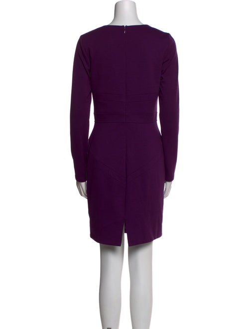 Zac Posen V-Neck Mini Dress
