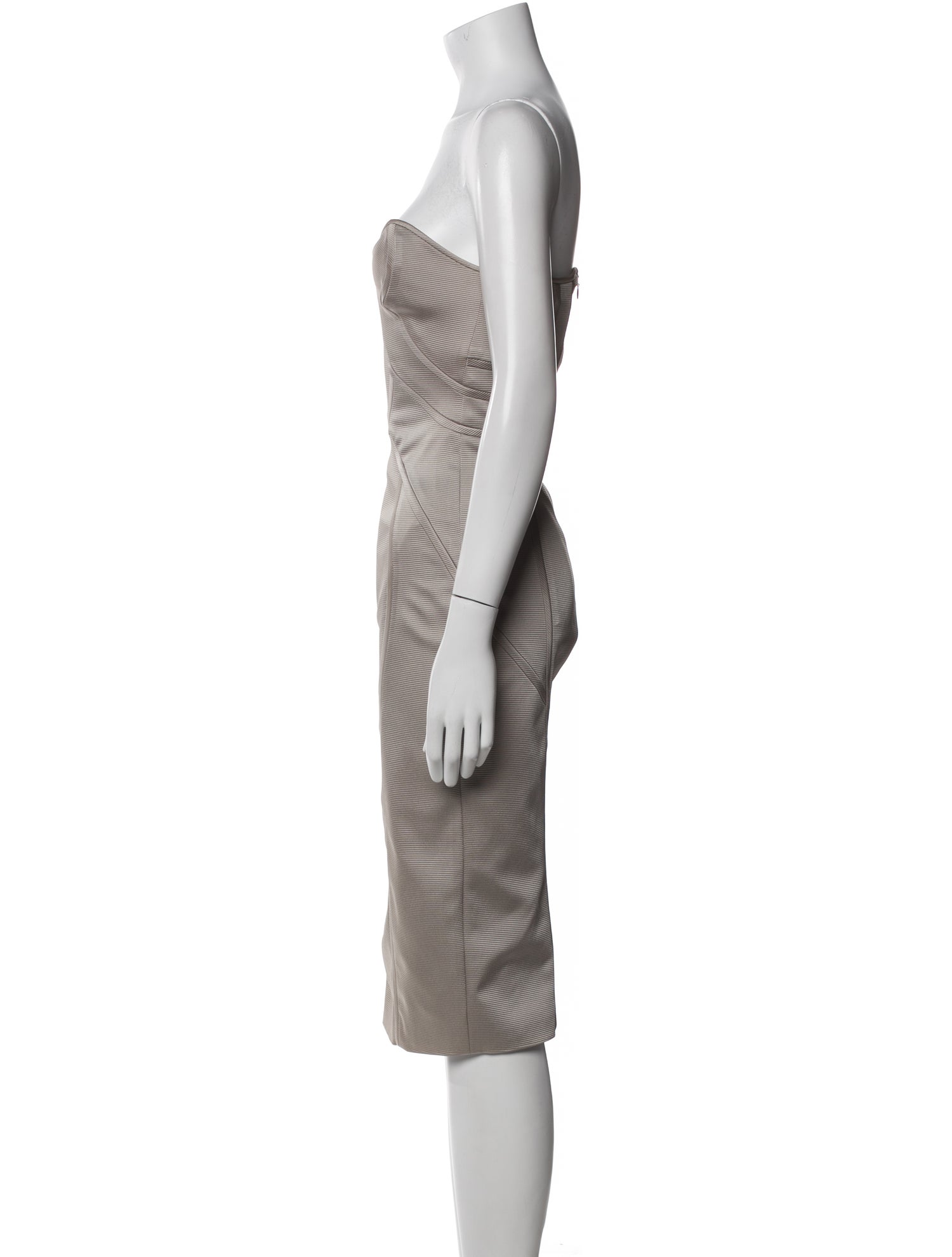 Zac Posen Strapless Mini Dress