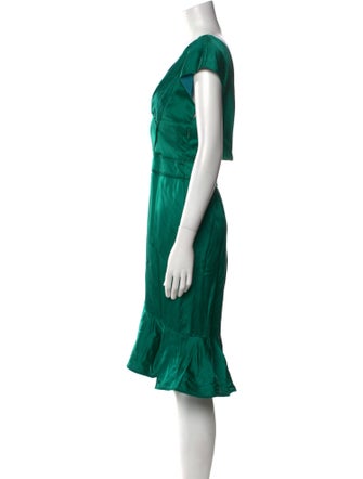 Zac Posen Silk Knee-Length Dress