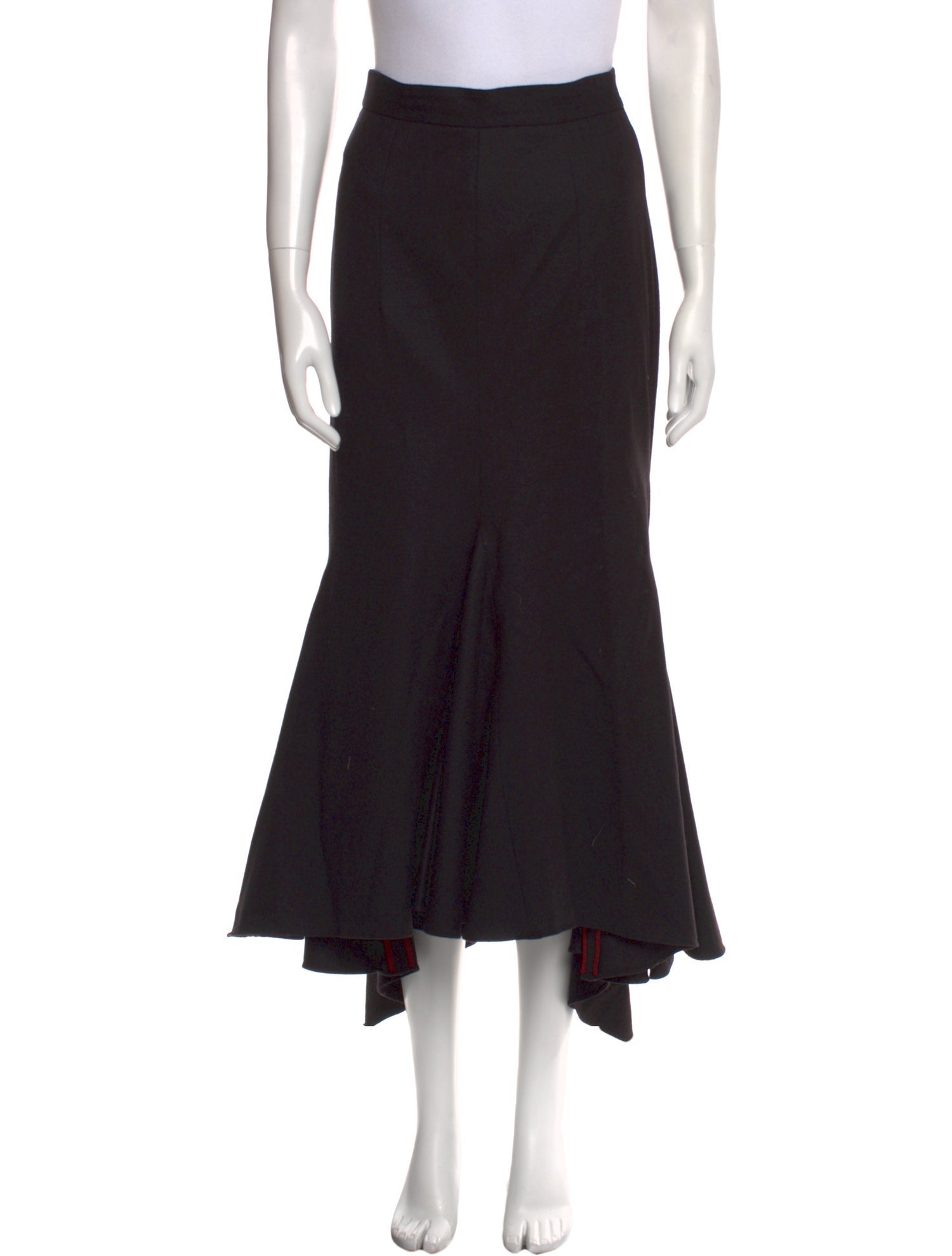Zac Posen Wool Long Skirt