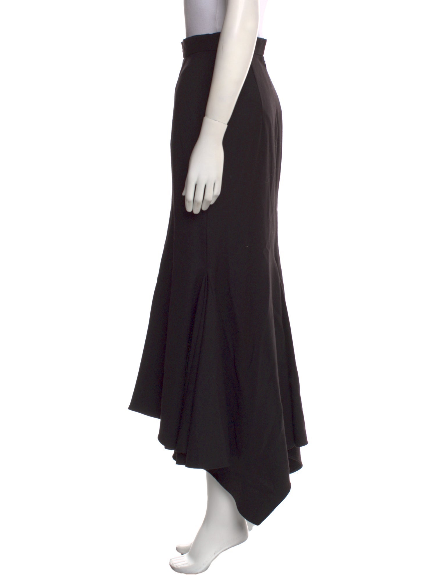 Zac Posen Wool Long Skirt