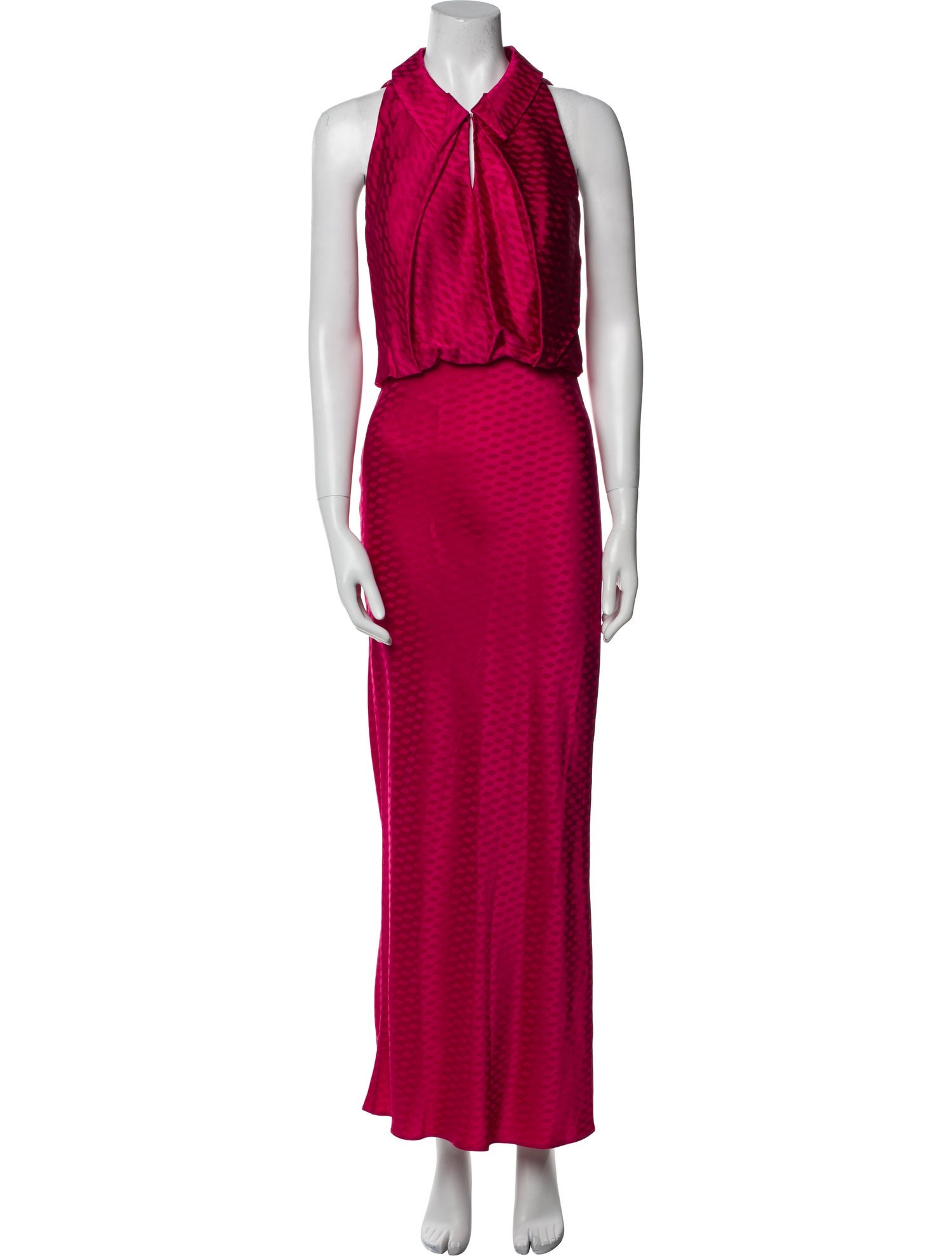 Zac Posen Halterneck Long Dress