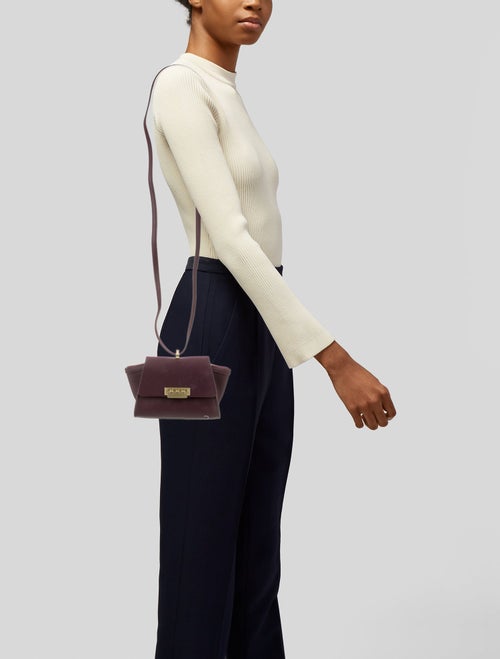 Zac Posen Leather Crossbody Bag