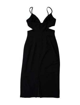 Zac Posen V-Neck Midi Length Dress
