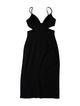 Zac Posen V-Neck Midi Length Dress