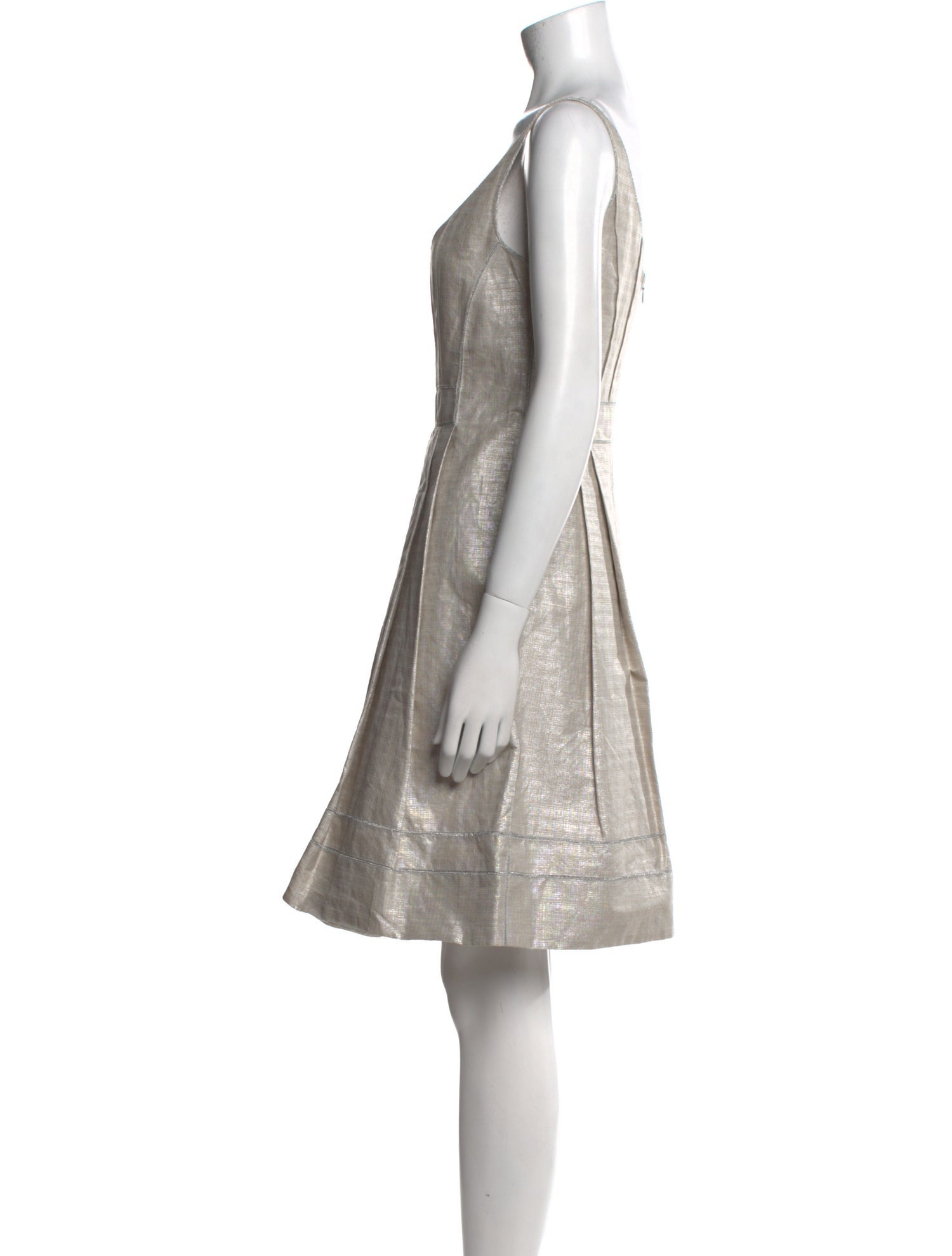 Zac Posen Linen Mini Dress