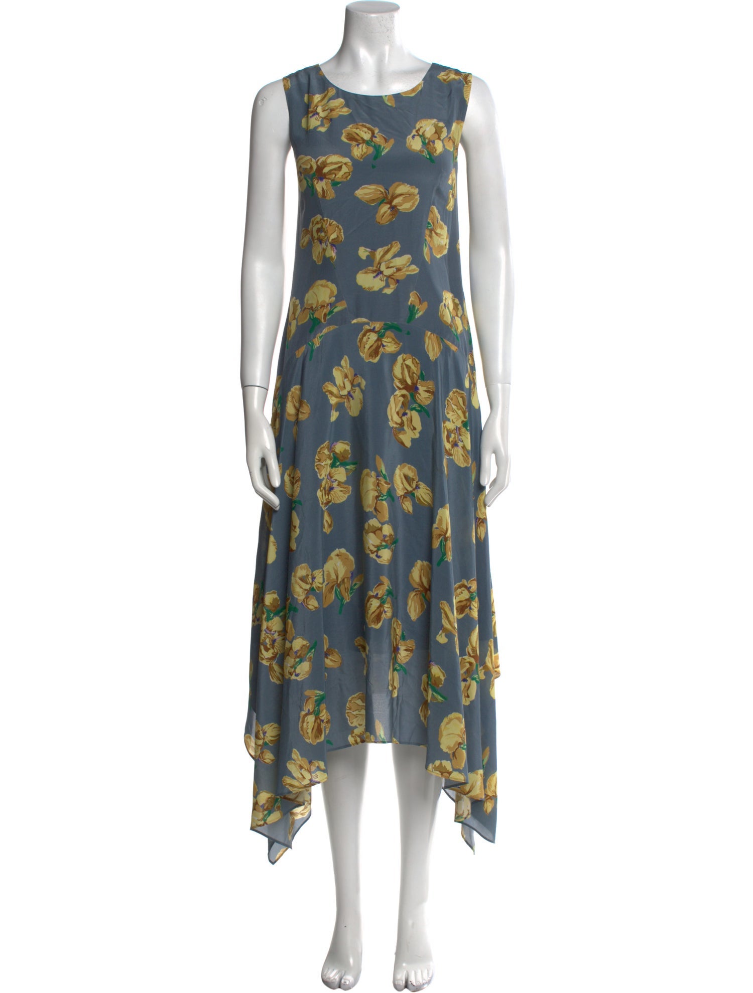ZAC Zac Posen Silk Long Dress
