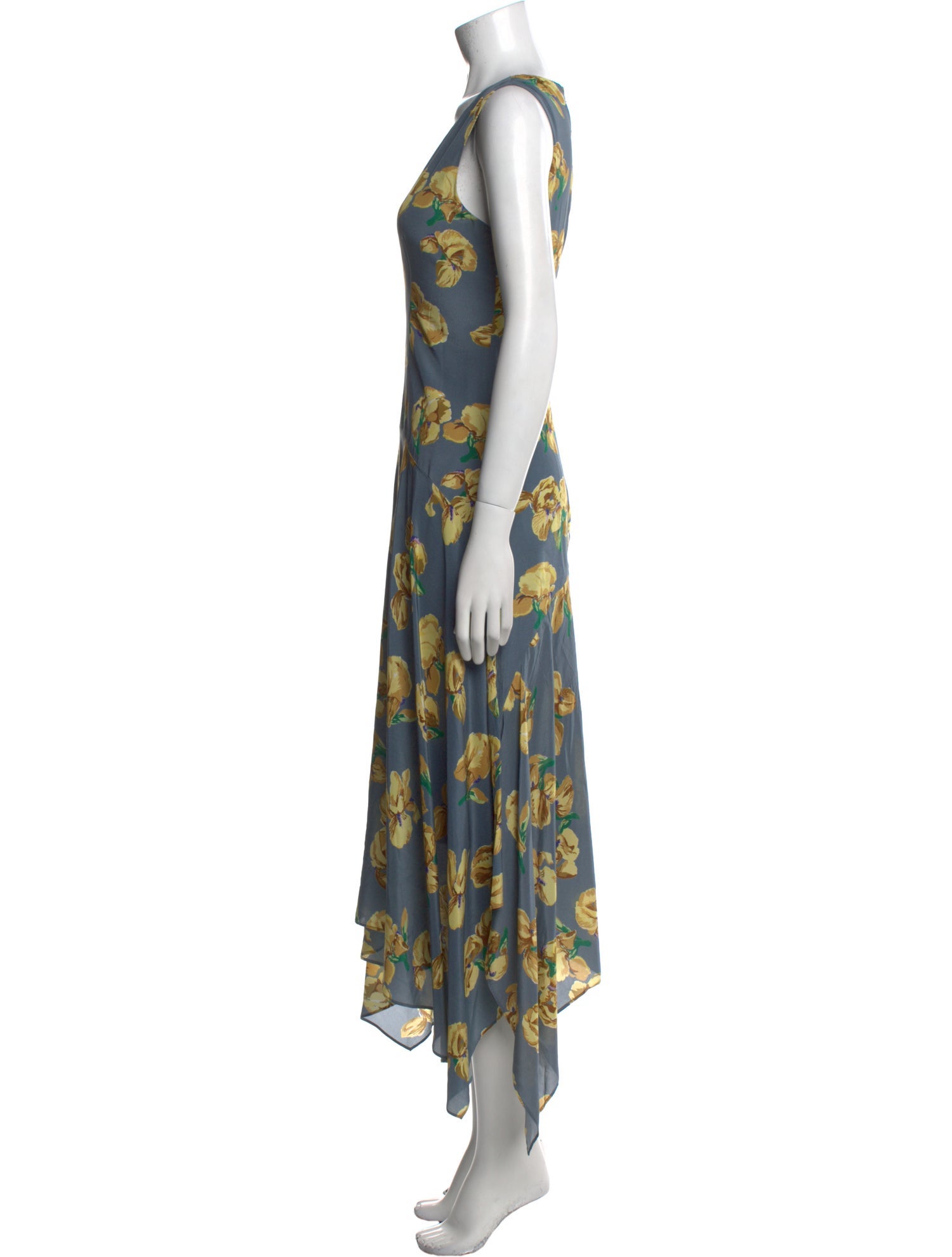 ZAC Zac Posen Silk Long Dress