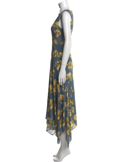 ZAC Zac Posen Silk Long Dress