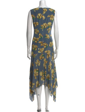 ZAC Zac Posen Silk Long Dress