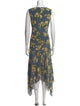 ZAC Zac Posen Silk Long Dress