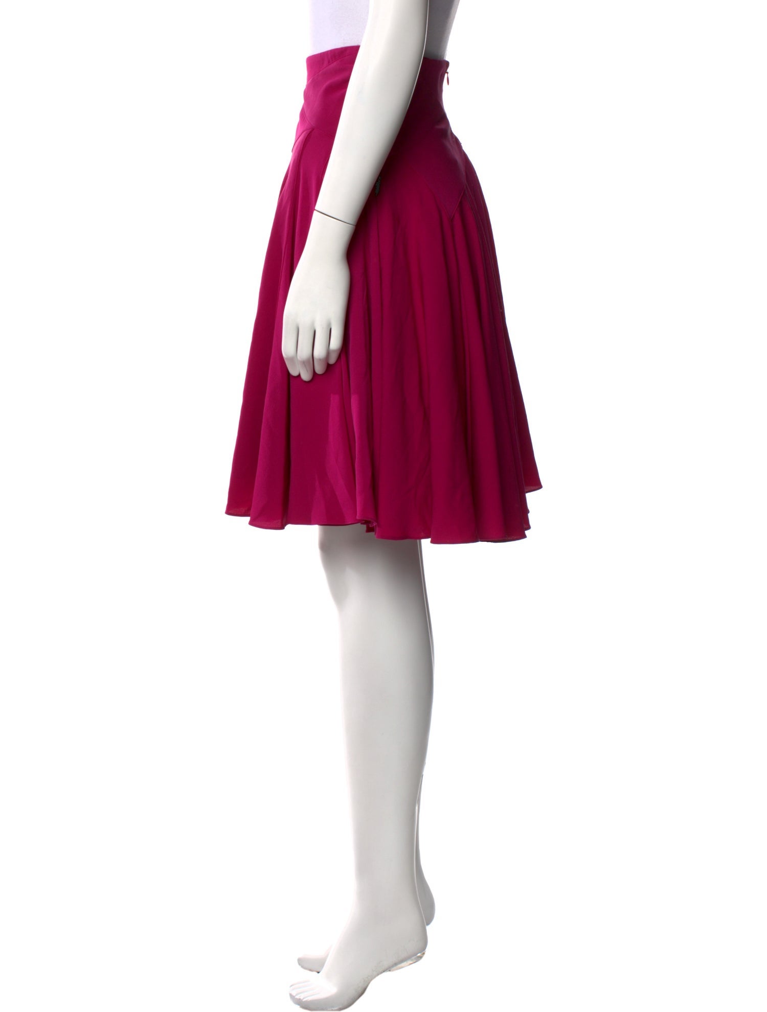 Zac Posen Silk Knee-Length Skirt