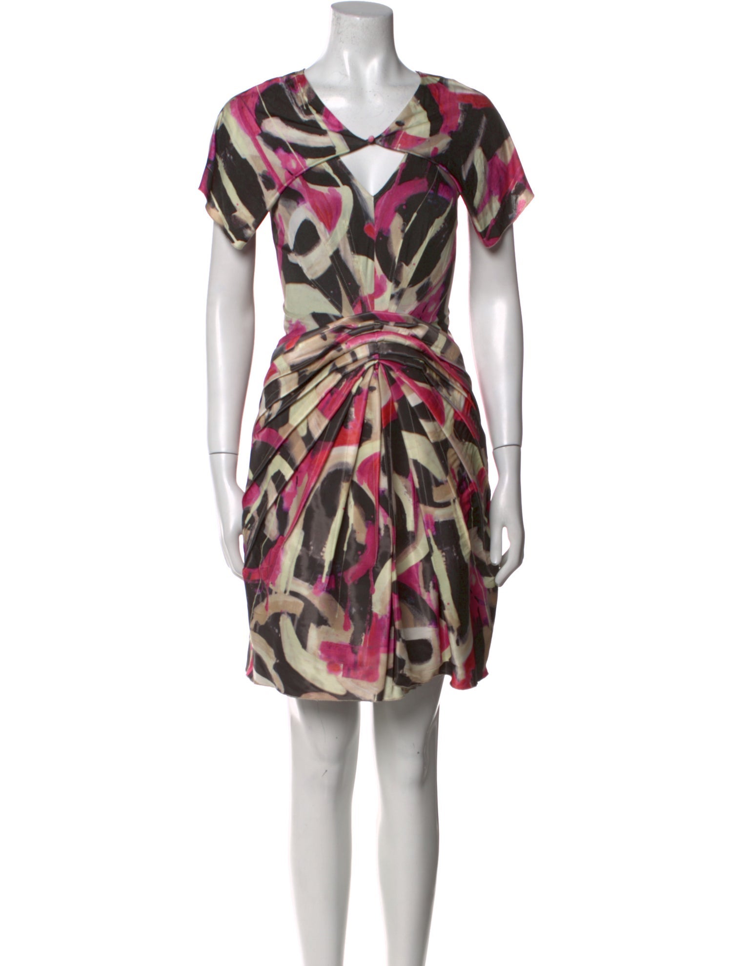 Zac Posen Silk Mini Dress