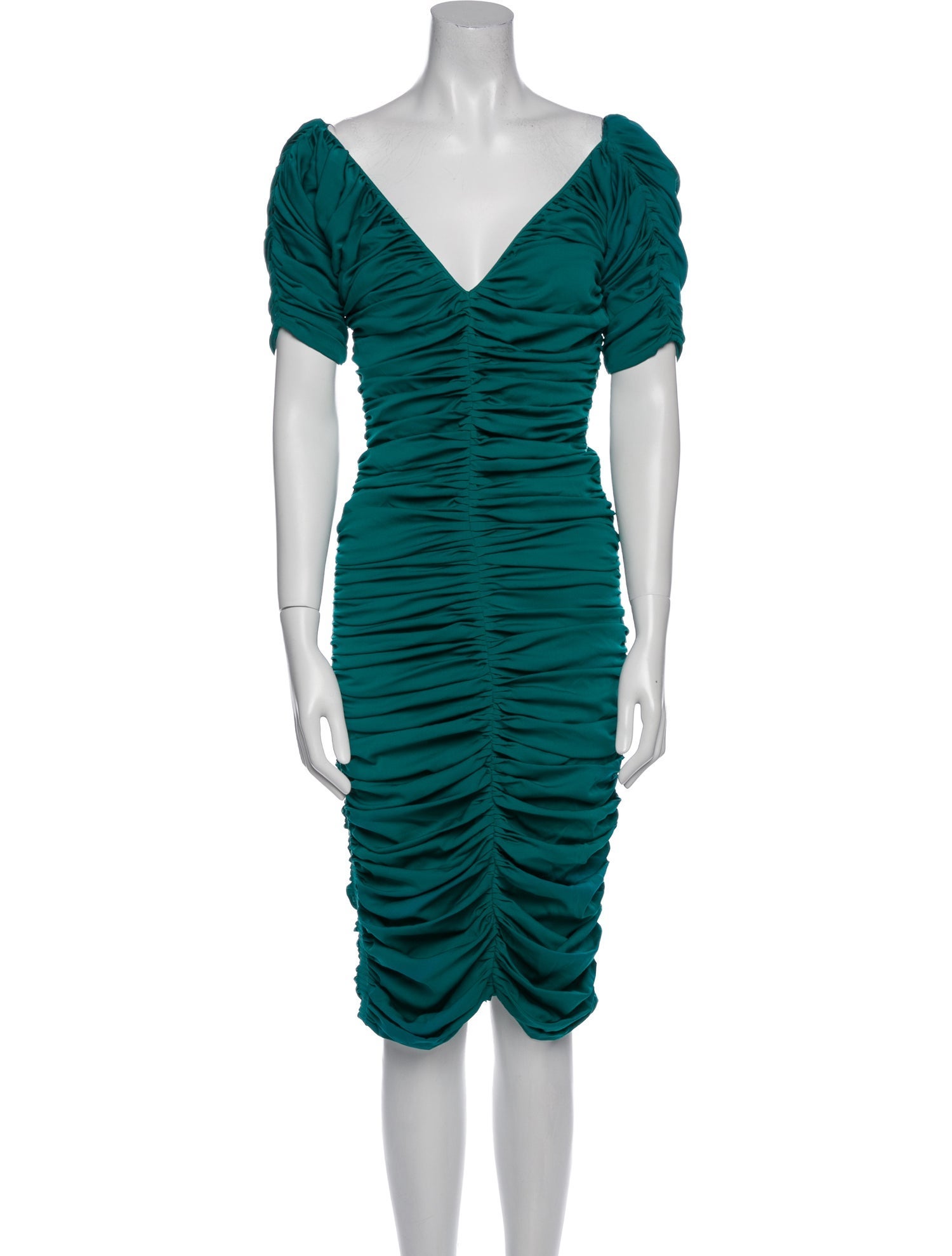 Zac Posen Silk Midi Length Dress