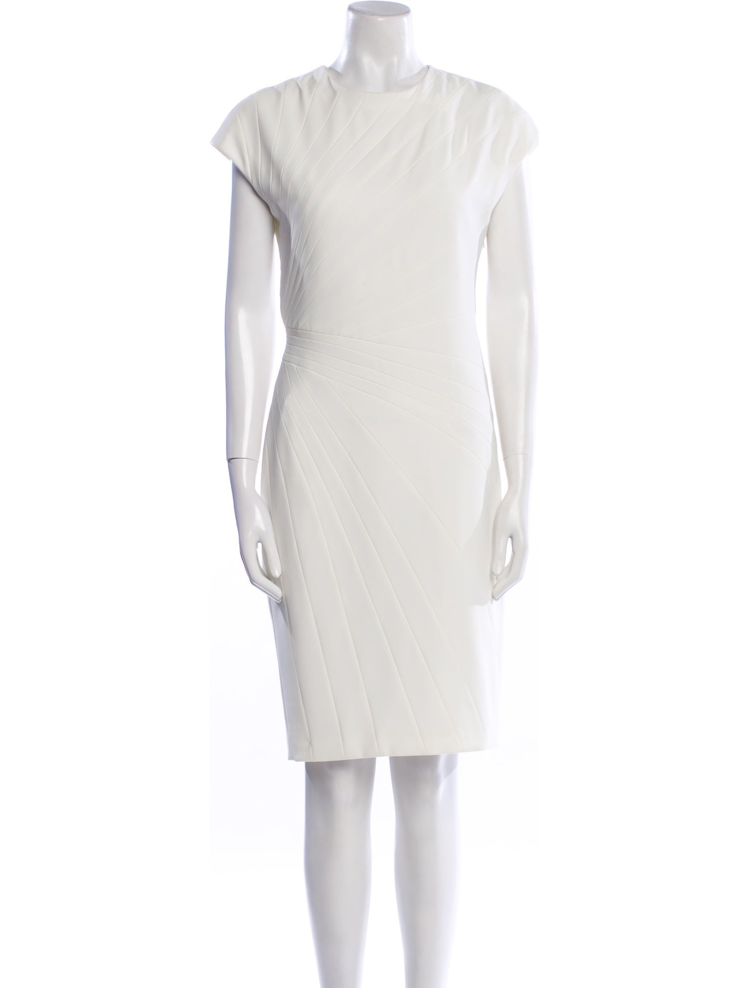 Zac Posen Crew Neck Knee-Length Dress