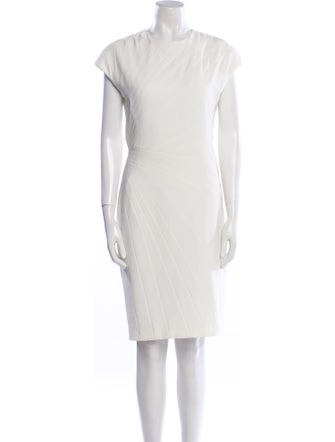 Zac Posen Crew Neck Knee-Length Dress