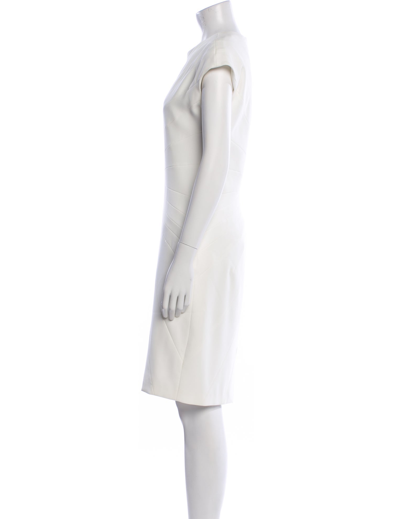 Zac Posen Crew Neck Knee-Length Dress
