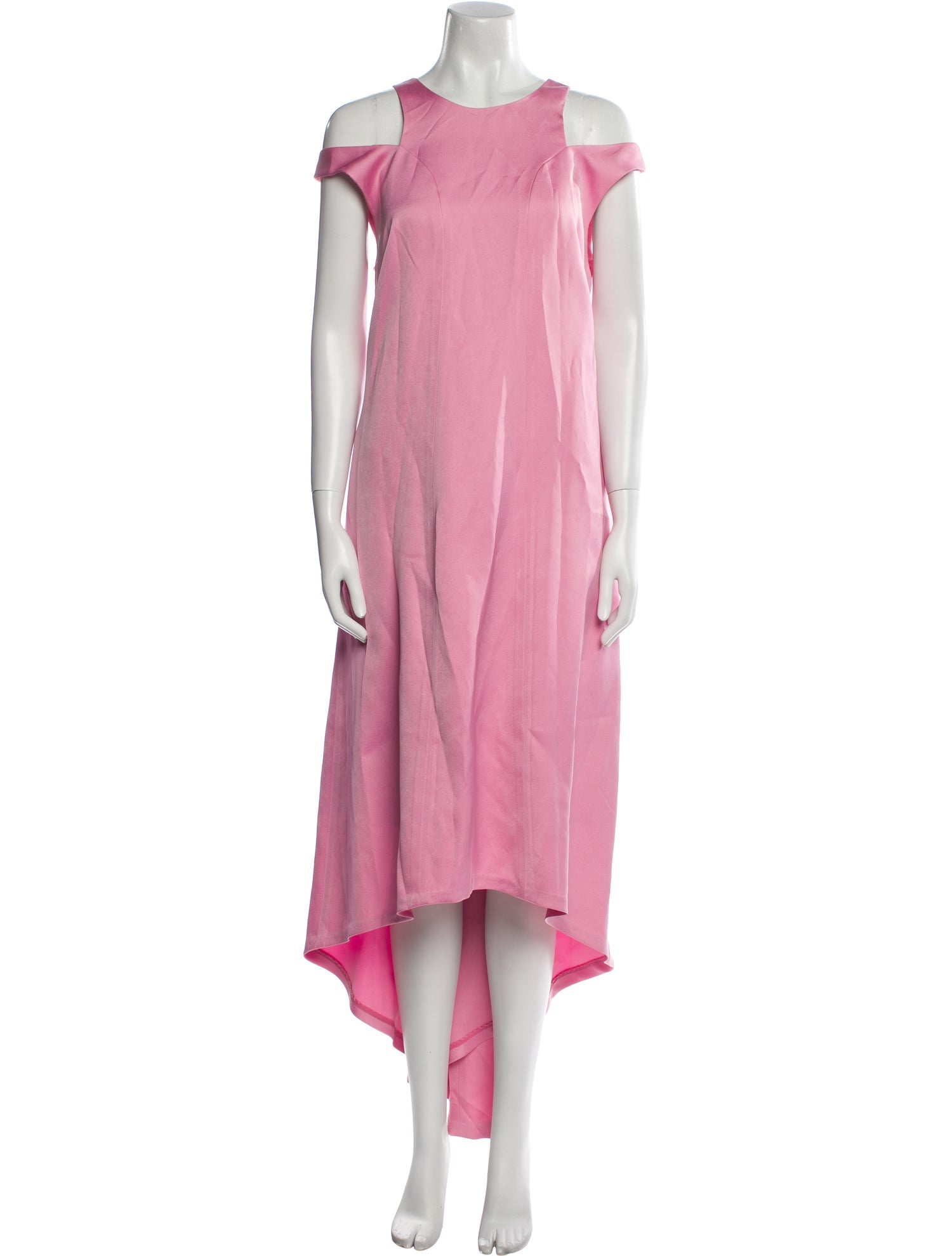 Zac Posen Crew Neck Long Dress