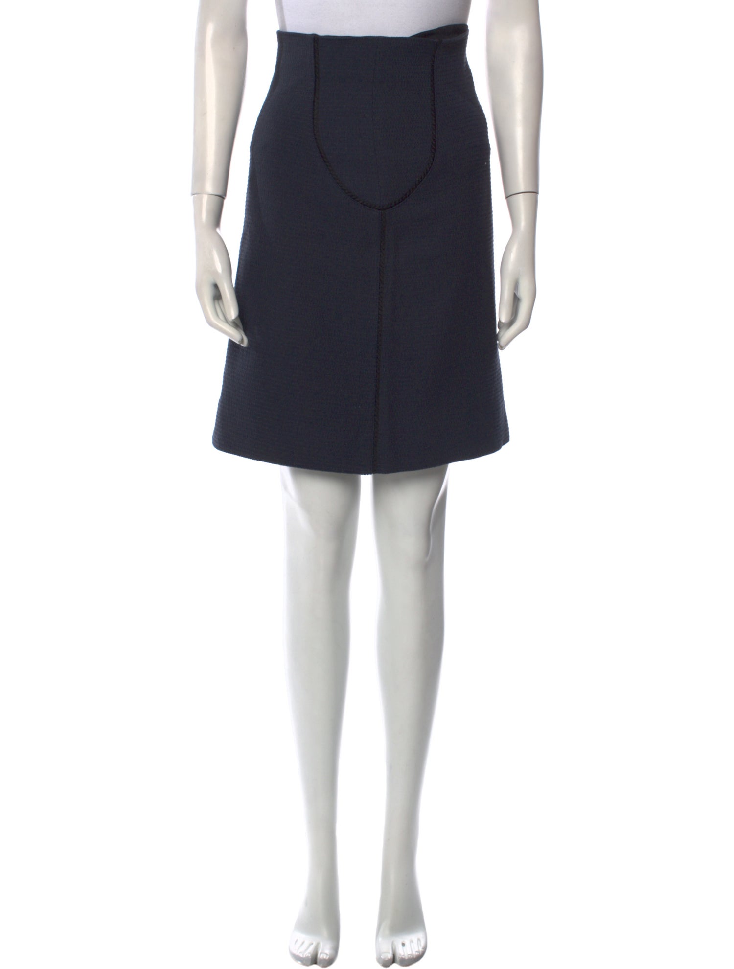 Zac Posen Wool Knee-Length Skirt
