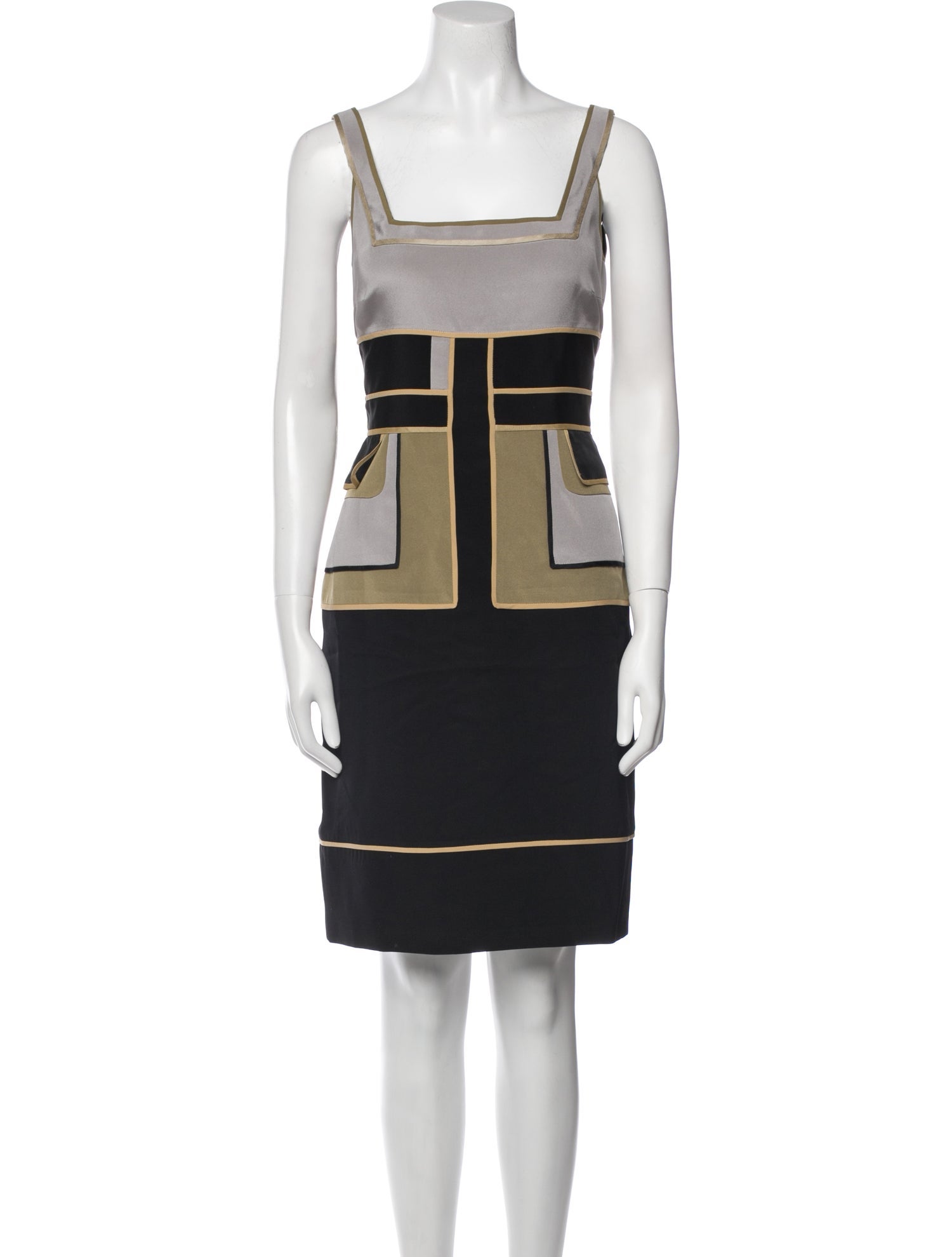 Zac Posen Silk Knee-Length Dress