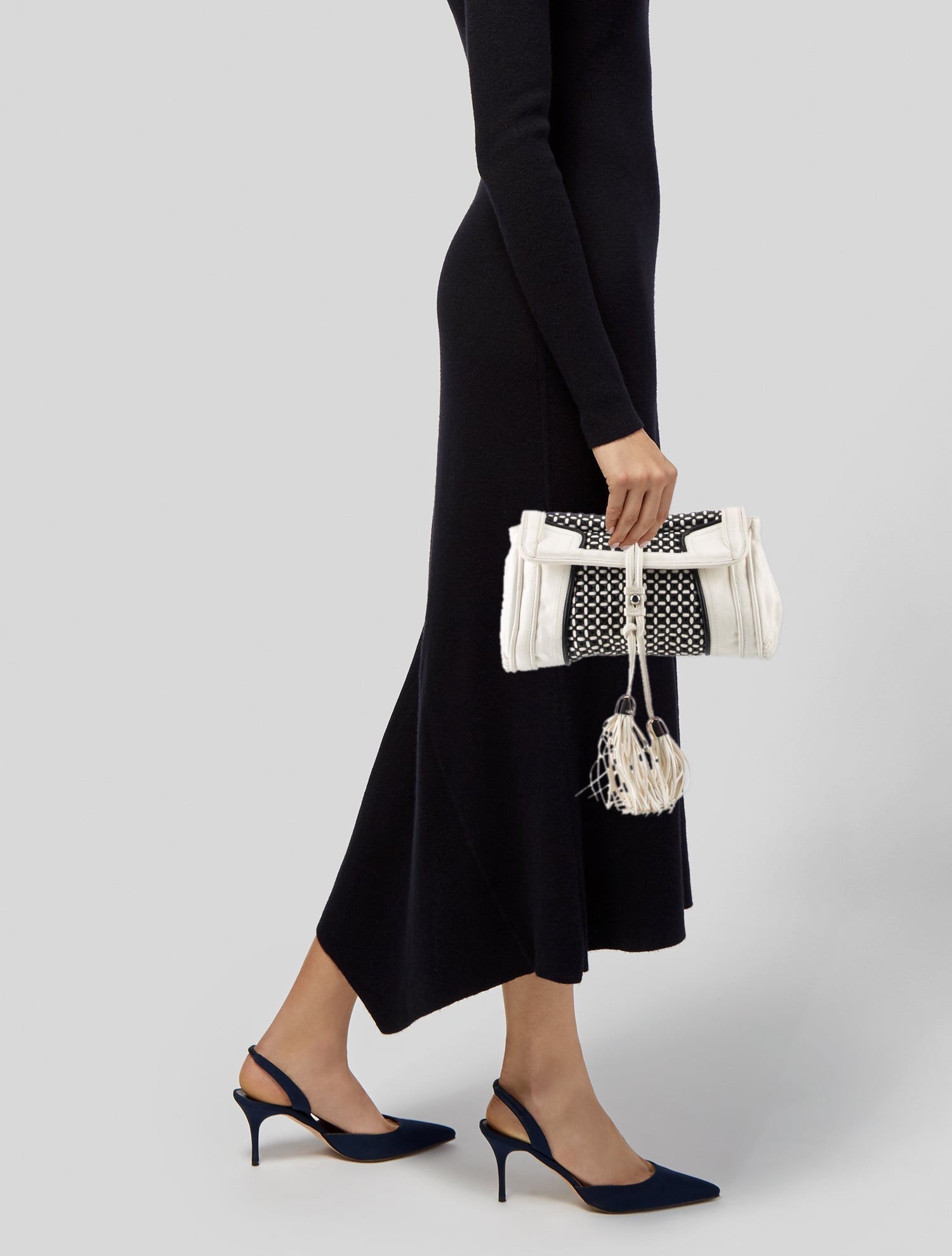 Zac Posen Leather Clutch