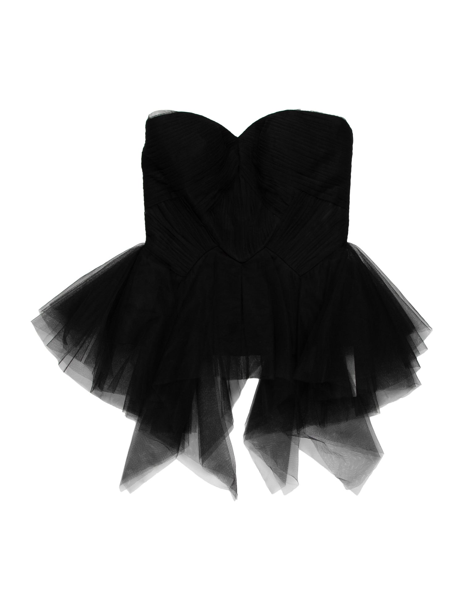 Zac Posen Strapless Crop Top w/ Tags