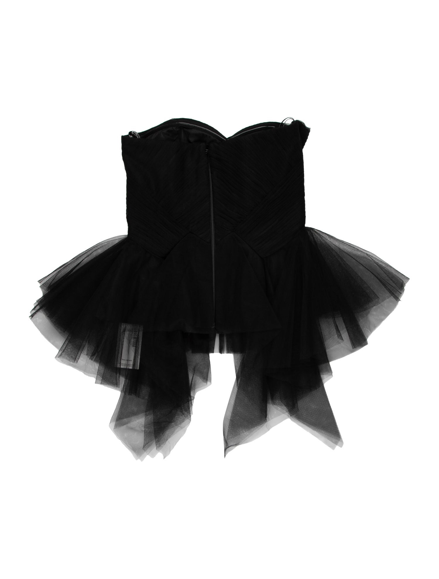 Zac Posen Strapless Crop Top w/ Tags