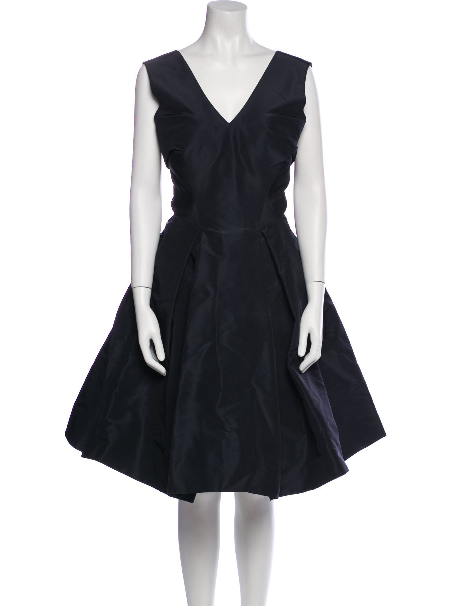 Zac Posen Silk Midi Length Dress