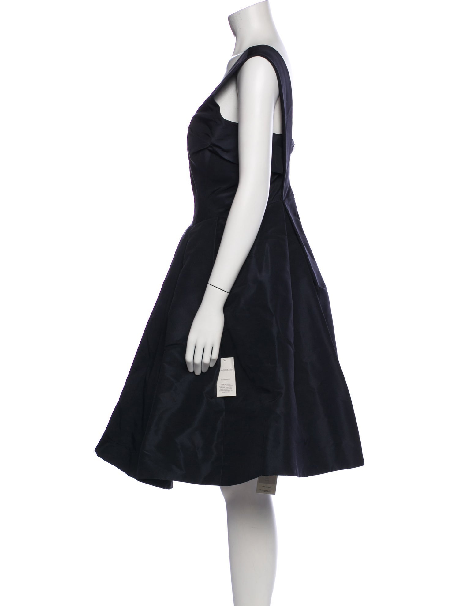 Zac Posen Silk Midi Length Dress