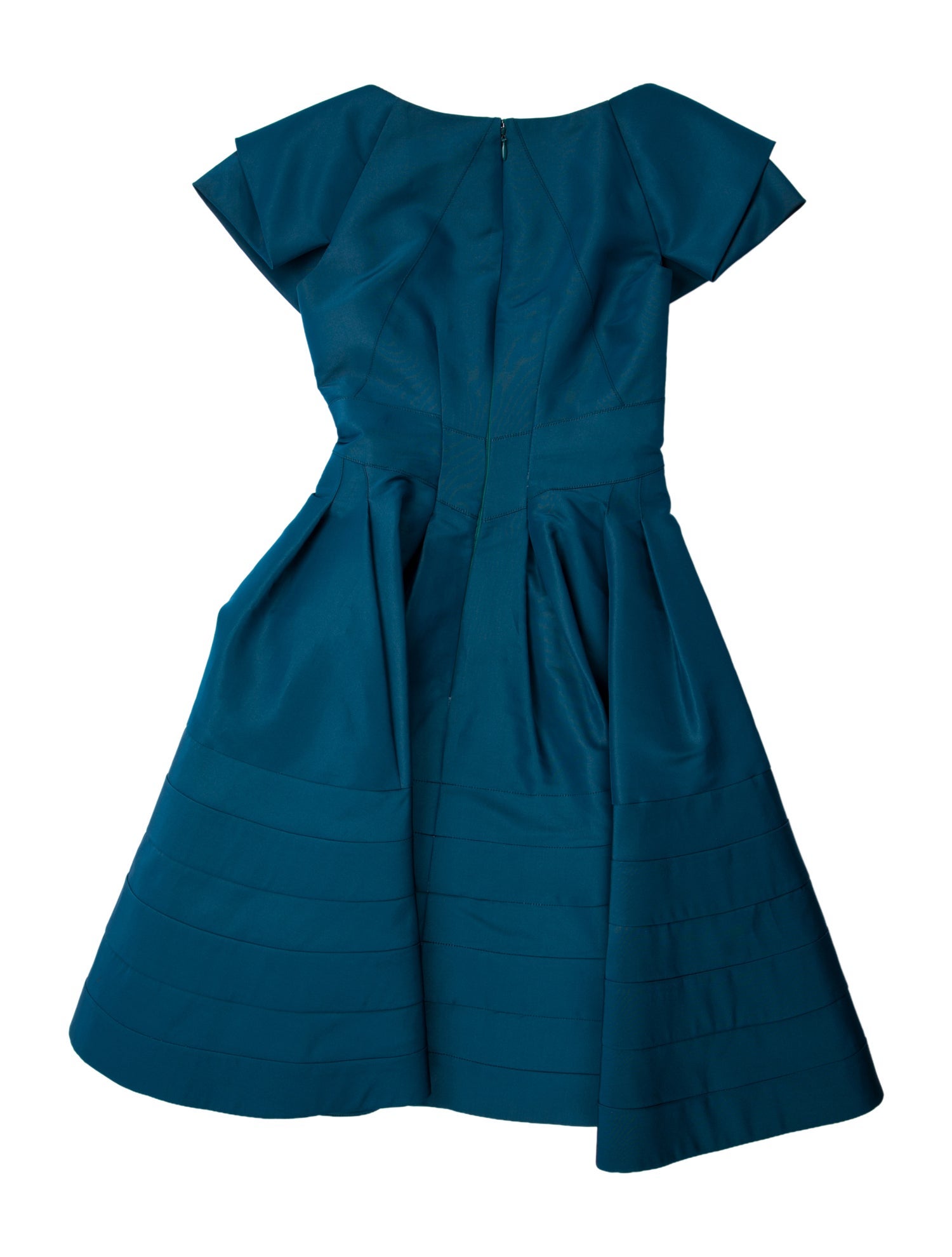 zac posen silk dress 2006 Zac Posen Runway Documented Yellow Silk Dress